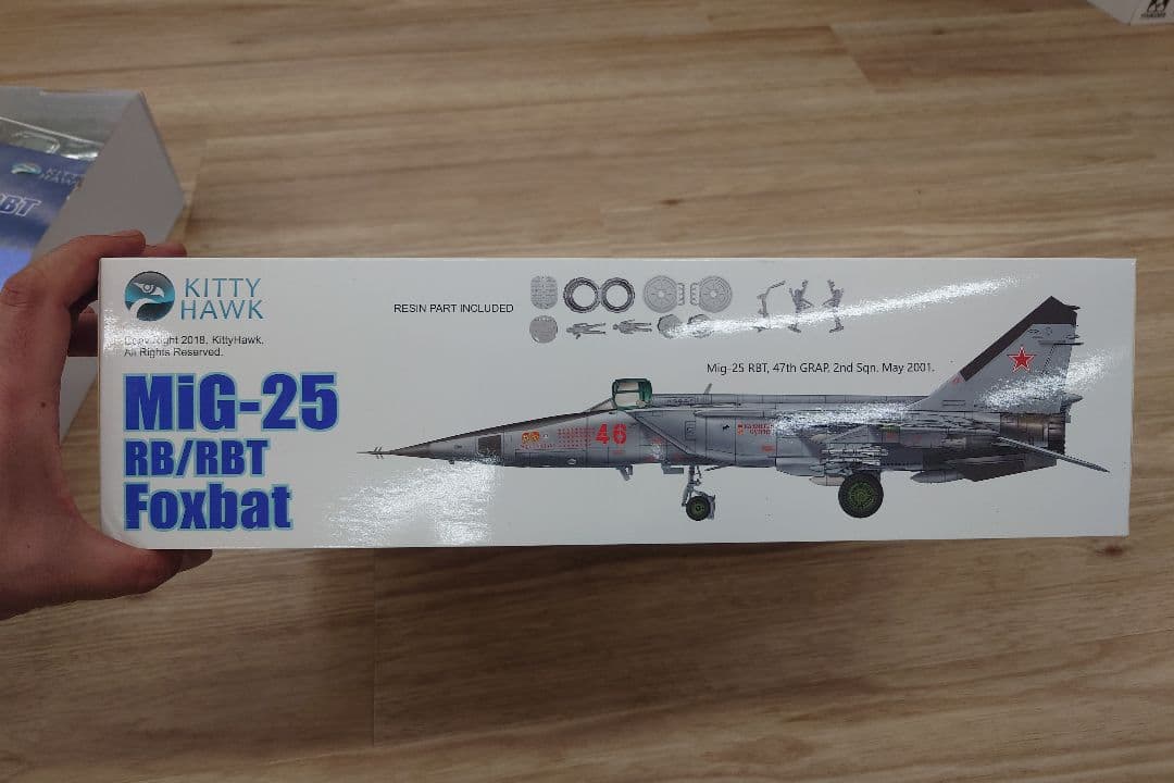 MiG-25 RB/RBT Foxbat 1/48 スケール