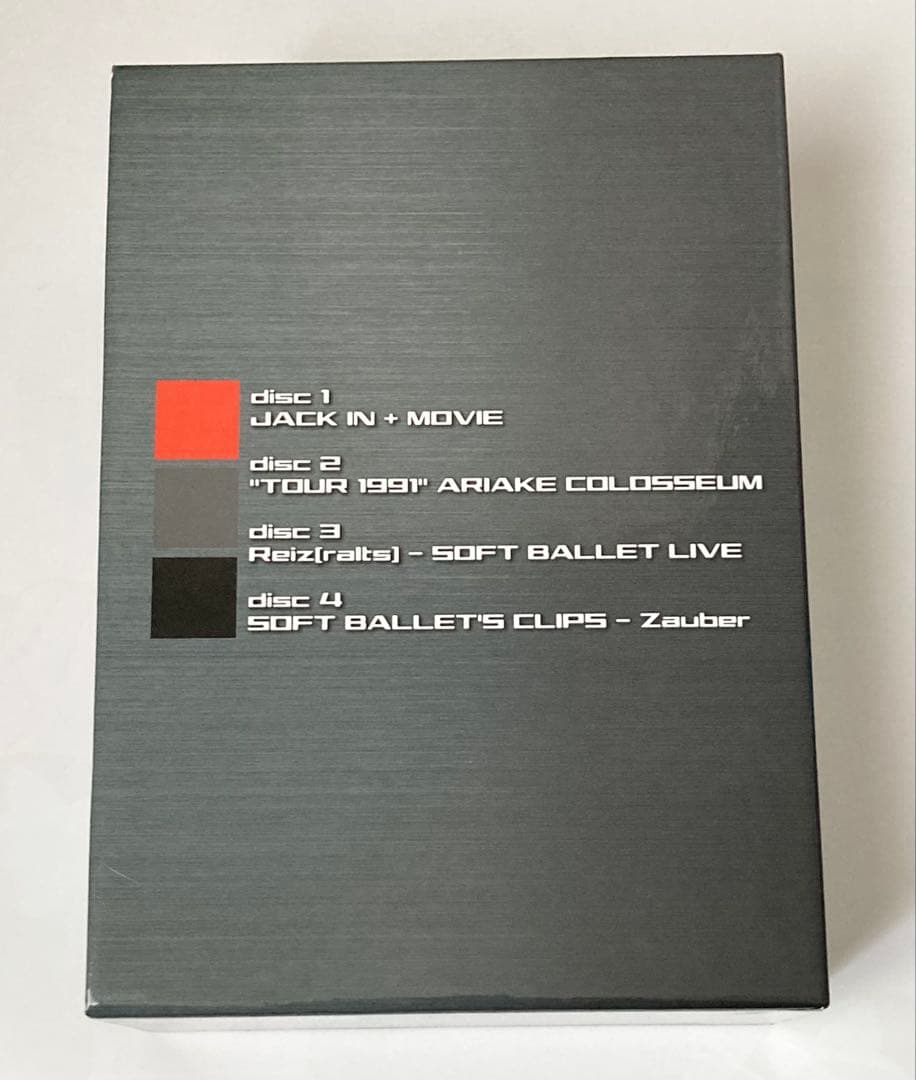 SOFT BALLET　VISIONS 90/92　DVD　ソフトバレエ