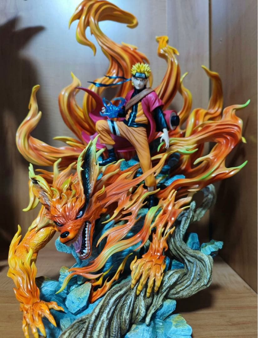 ナルト 高配版 九尾  仙人モード ナルトNARUTO フィギュアガレージキット
