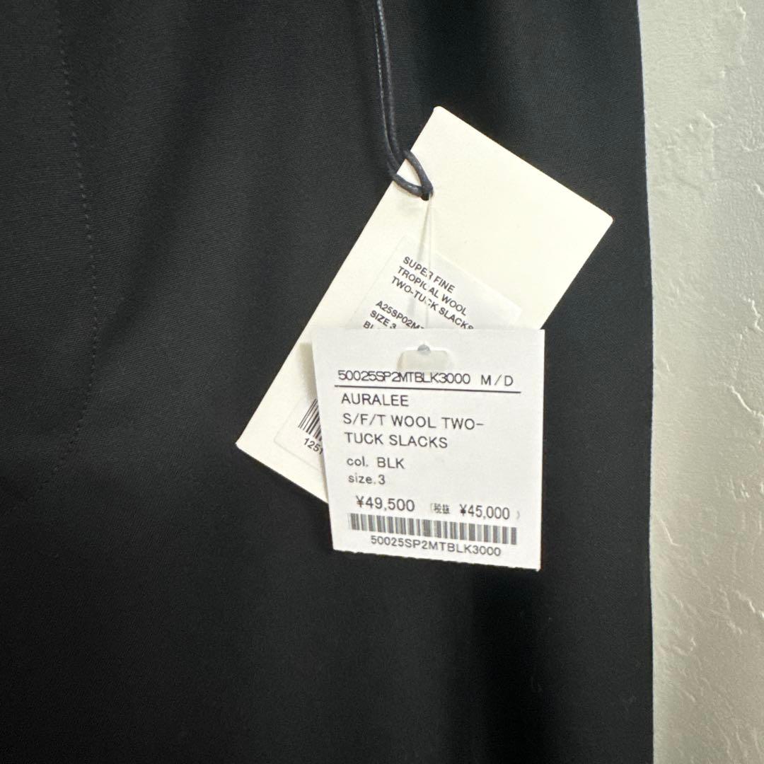 スーツ SUPER FINE TROPICAL WOOLTWO-TUCK SLACKS3