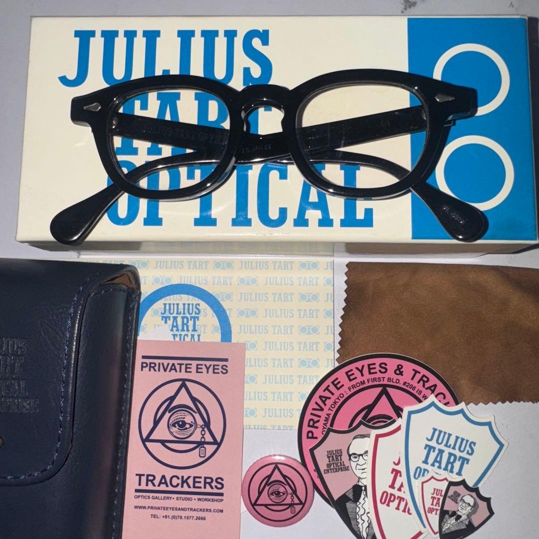 JULIUS TART OPTICAL ブラック AR 44-22