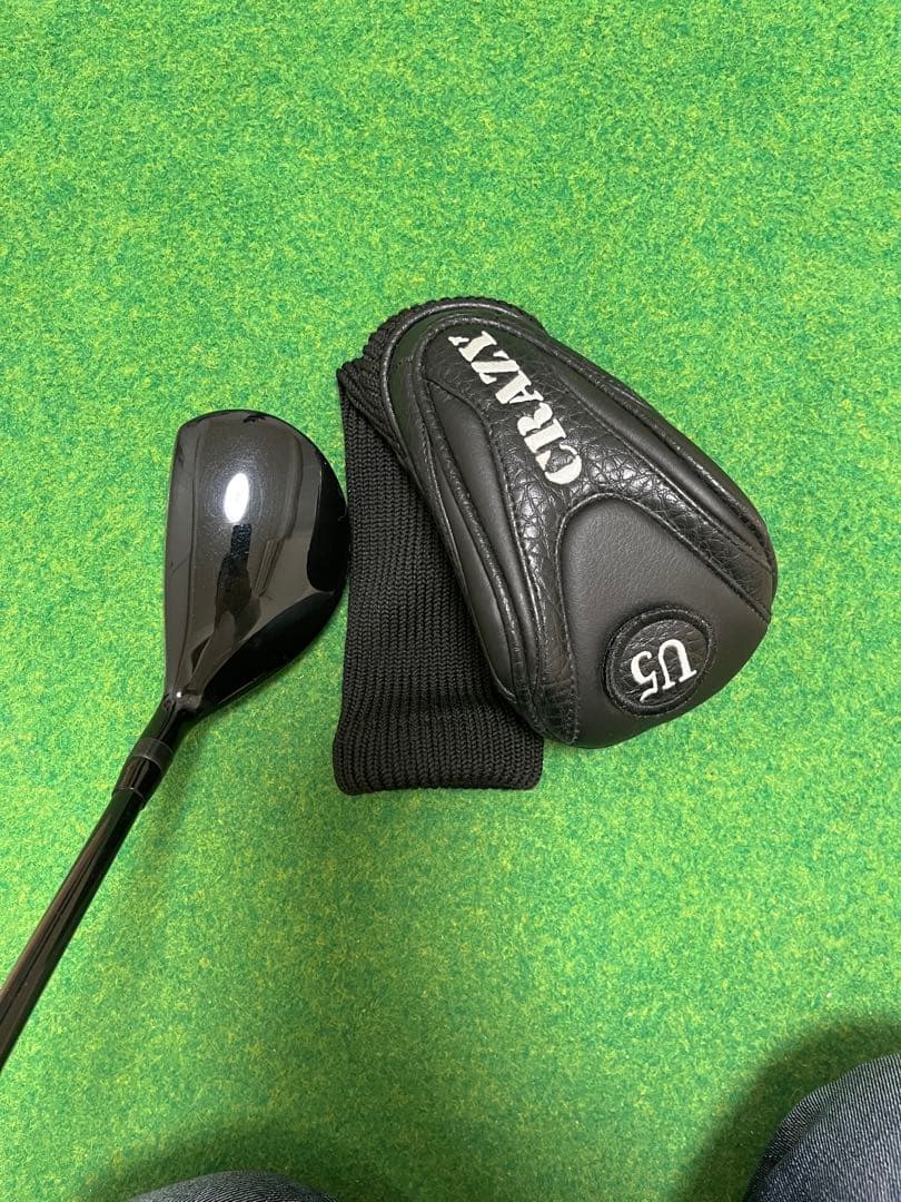 CRAZY フルチタンユーティリティクラブ ヘッドカバー付き