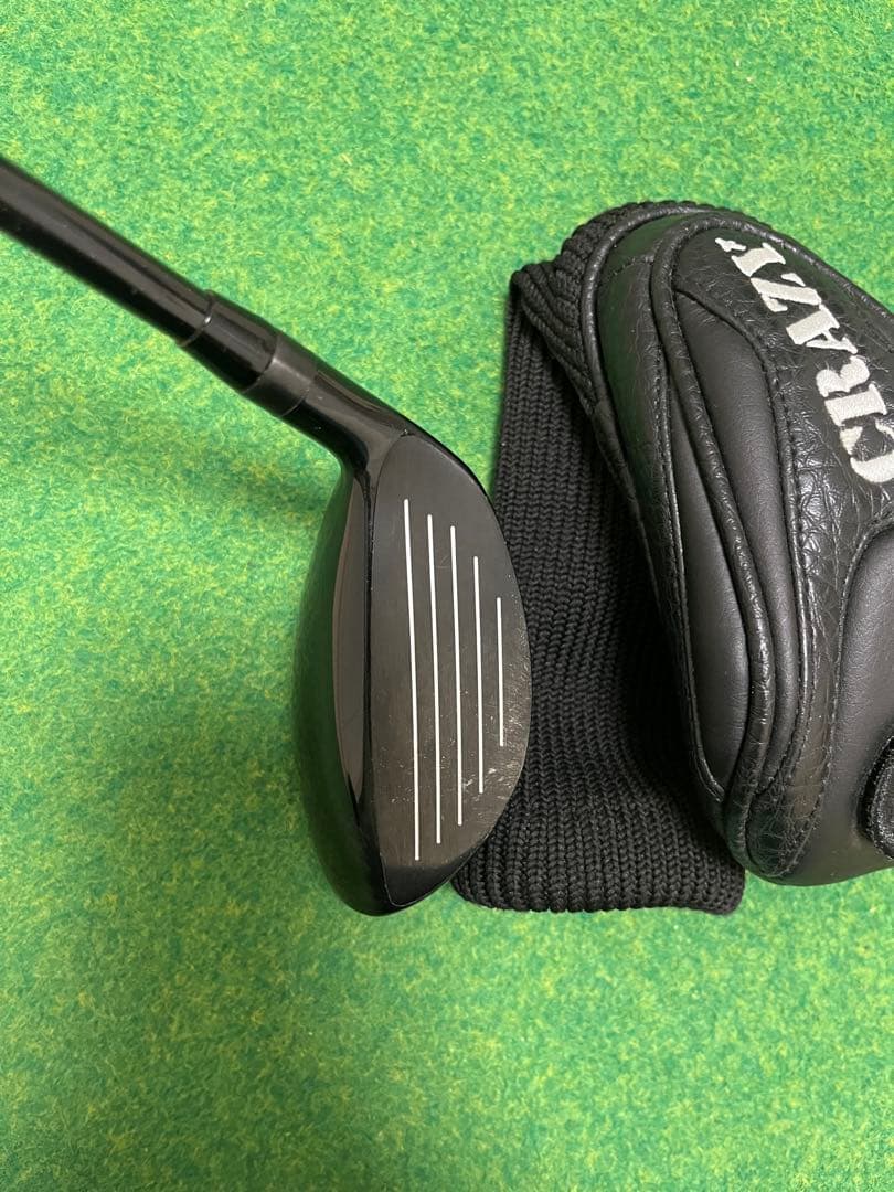 CRAZY フルチタンユーティリティクラブ ヘッドカバー付き