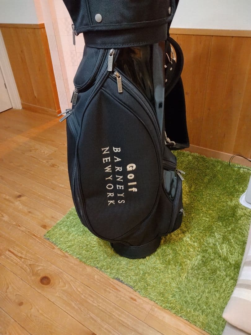 BARNEYS NEW YORK ゴルフキャディバッグ 黒