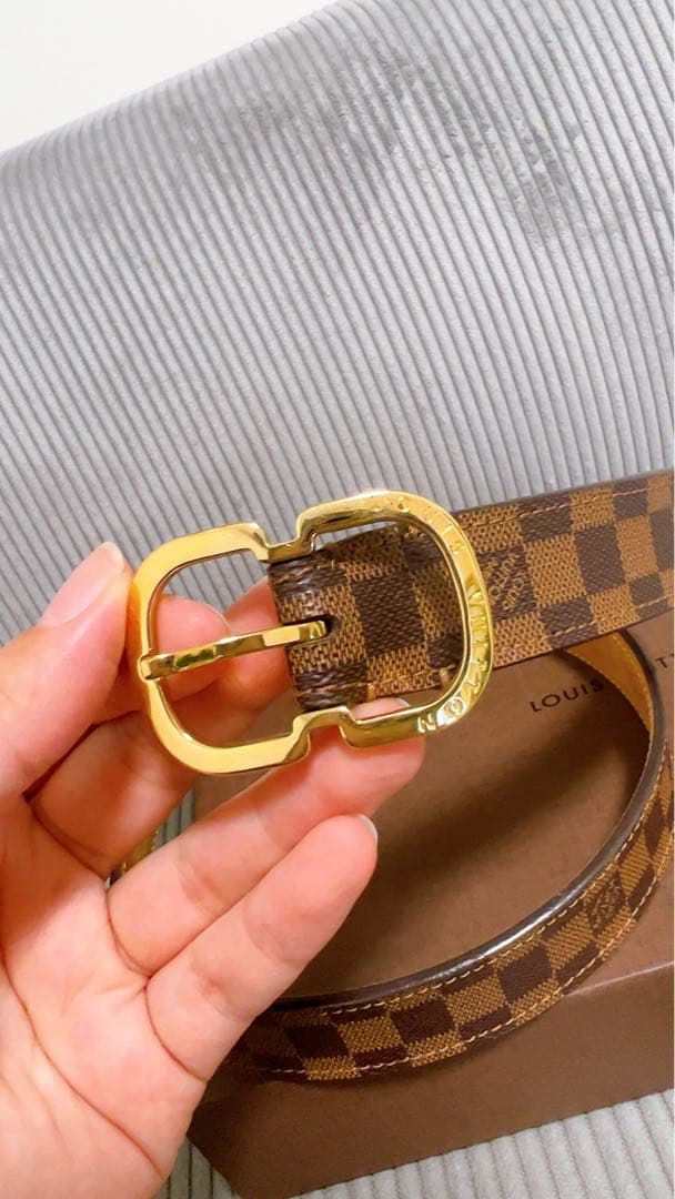 Louis Vuitton ダミエ柄　ベルト