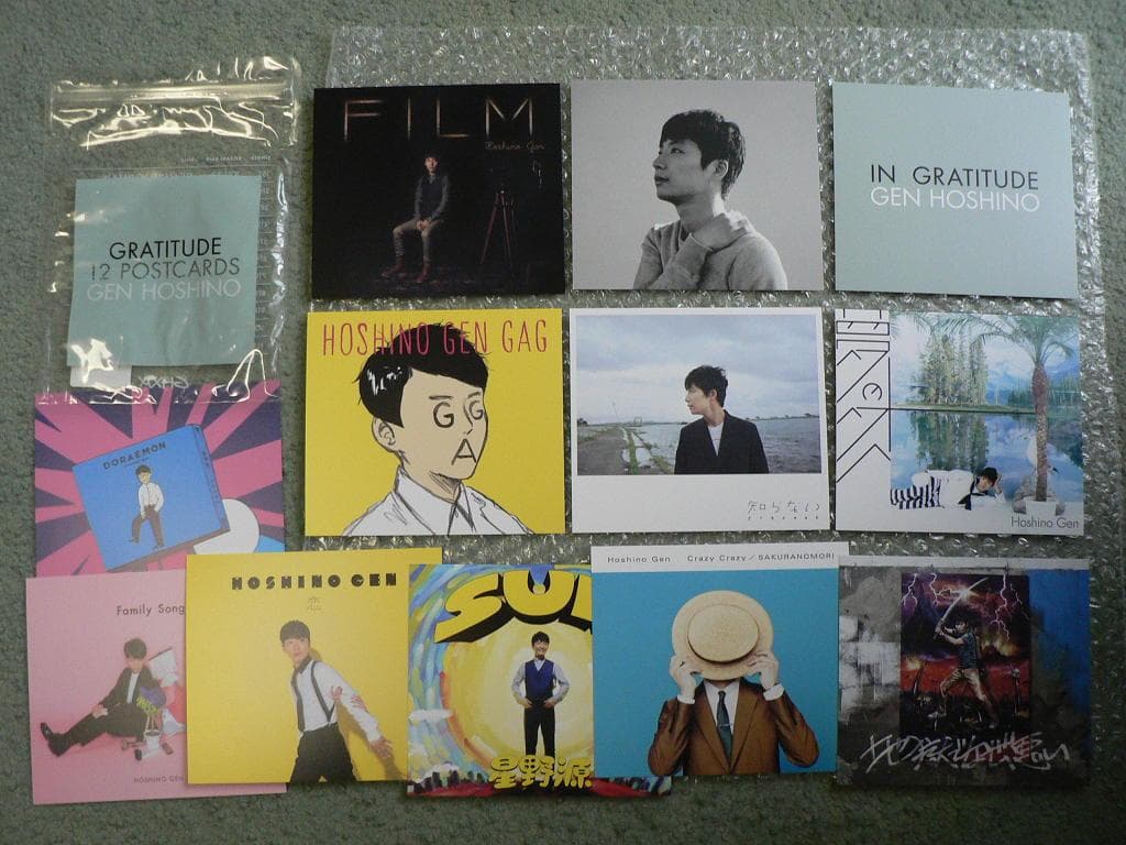 特典付★星野源『GRATITUDE～SINGLES BOX 2010…』12枚組