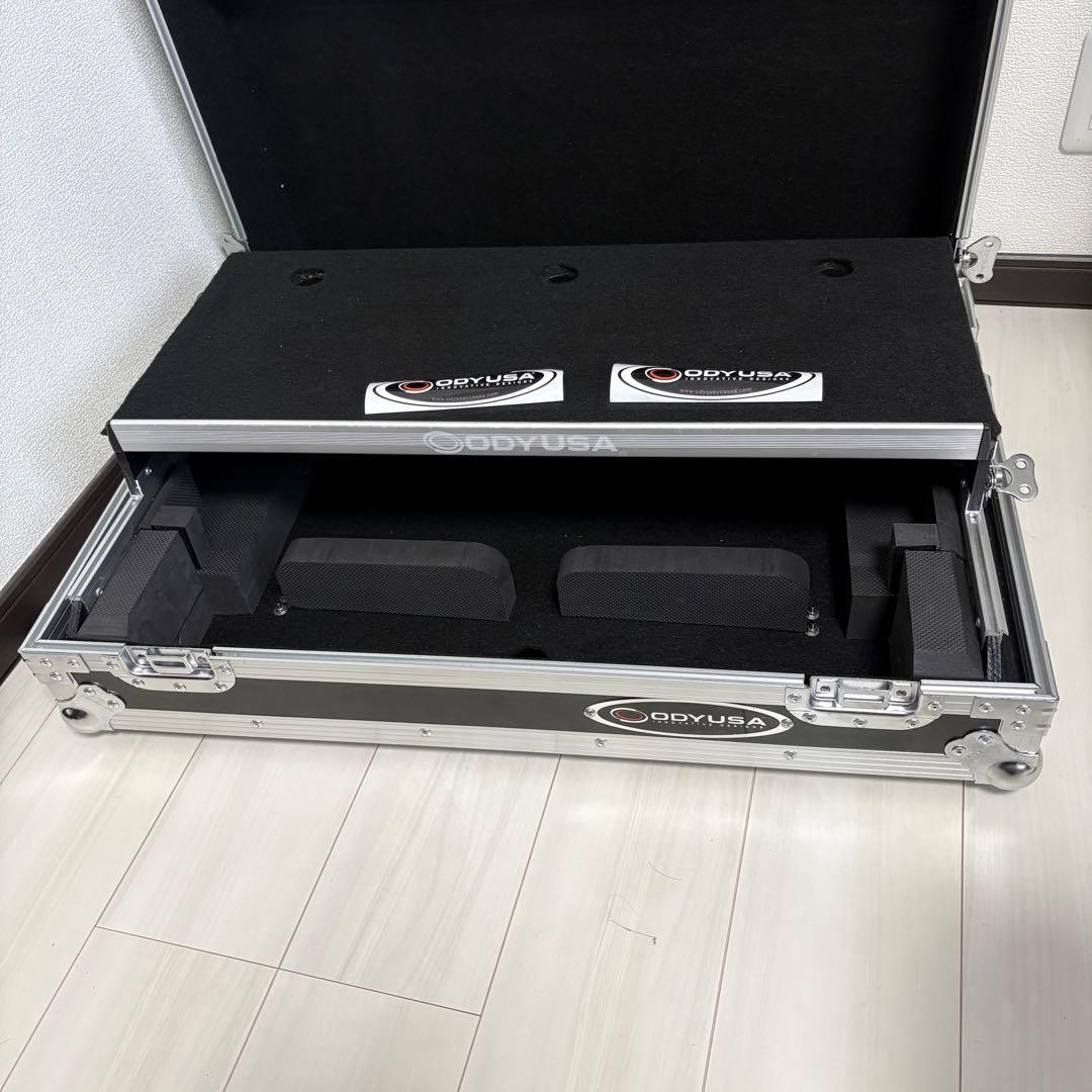 【美品】ODYSSEY ハードケース DJ機材用 大型 クッション付