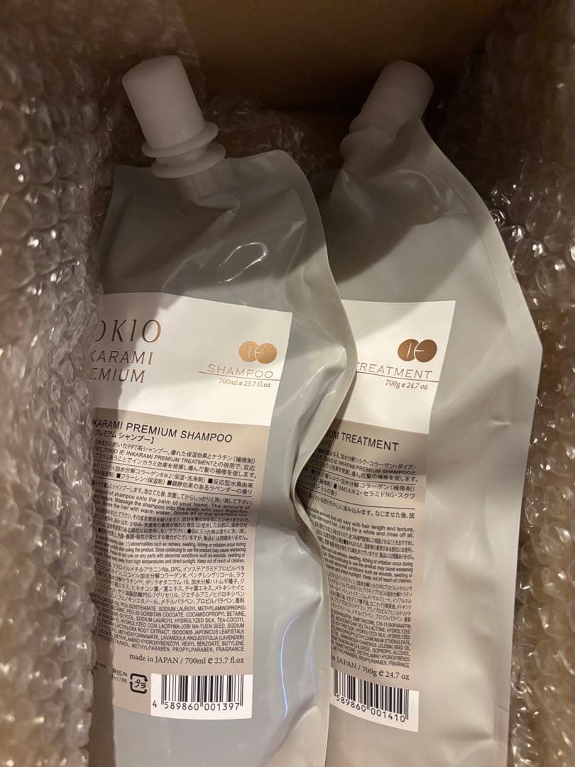 TOKIOインカラミプレミアムシャンプートリートメント詰め替え700セット
