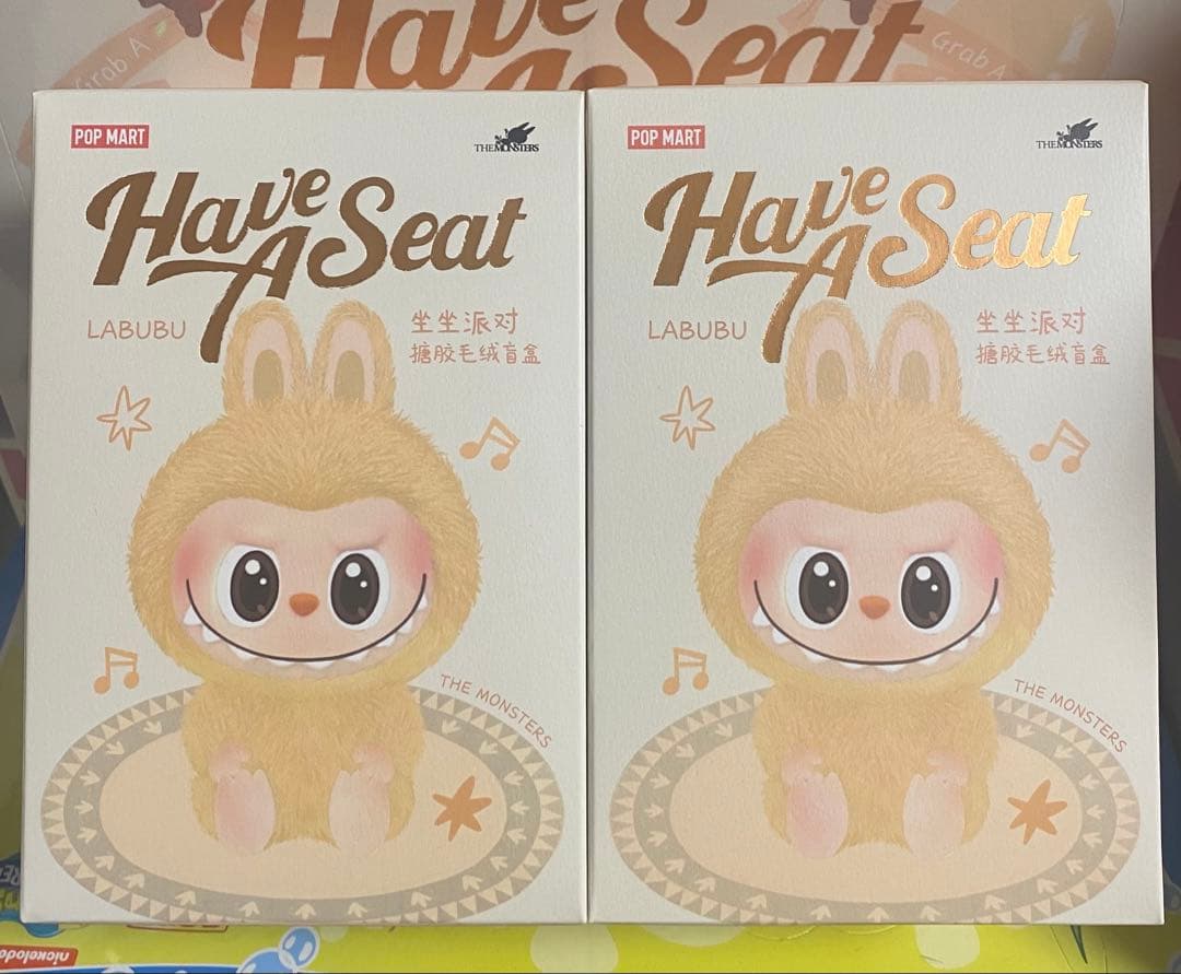 ポップマート　ラブブ エナジー　2ピース　未開封 labubu ハブアシート