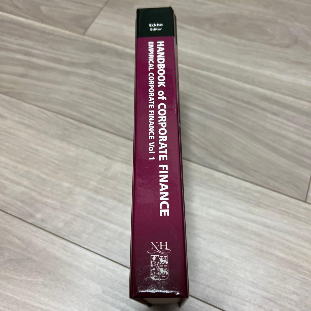 ビジネス・経済 Handbook of Corporate Finance, Volume1