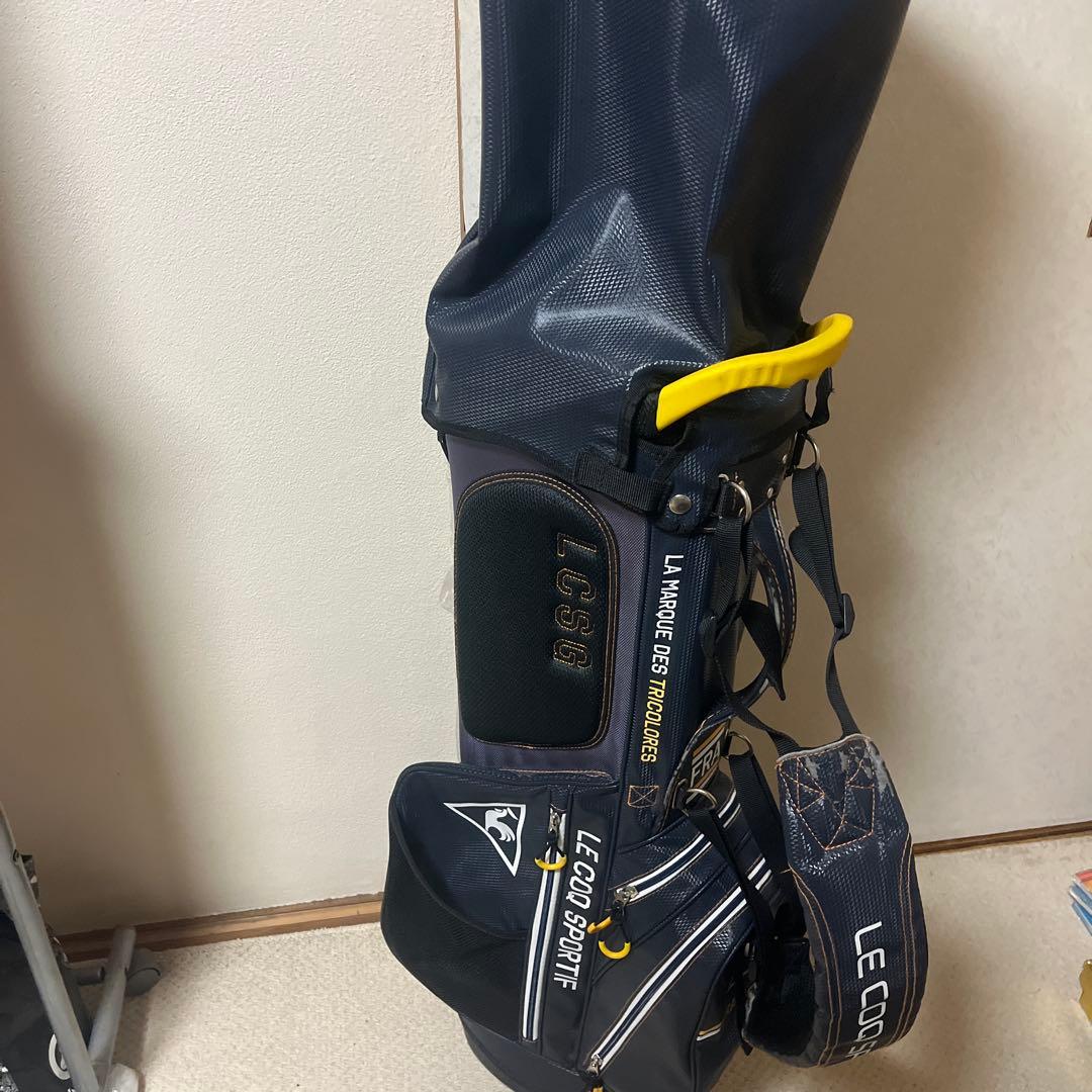 LECOQSPORTIF スタンド付きゴルフバッグ 9インチ ルコック