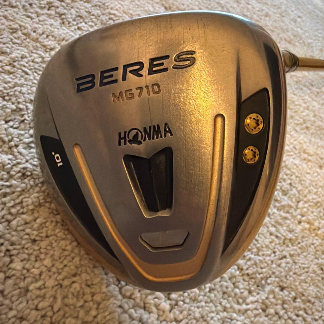 HONMA BERES MG710 10°K24 24金 星4