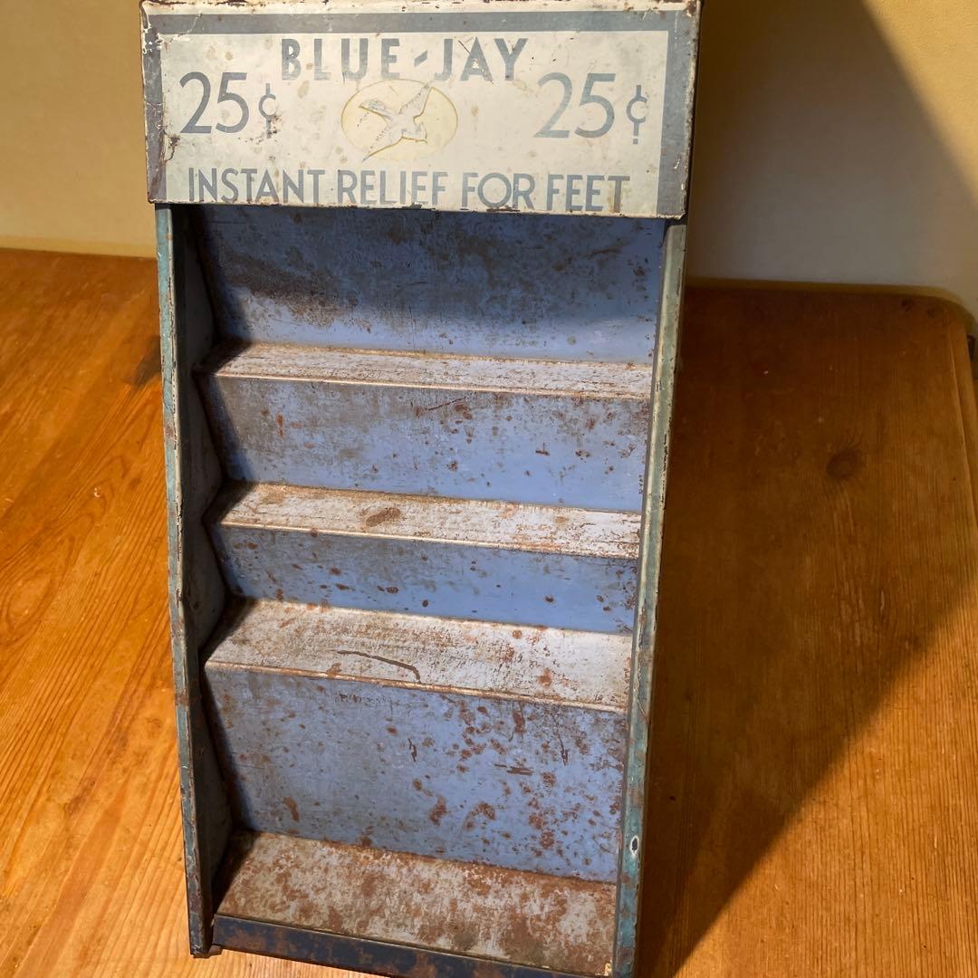 BLUE JAY アンティーク 販促ケース