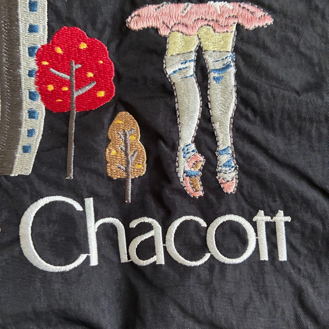 ポールアンドチェーン　チャコット　New York ブラック エコバッグ　L