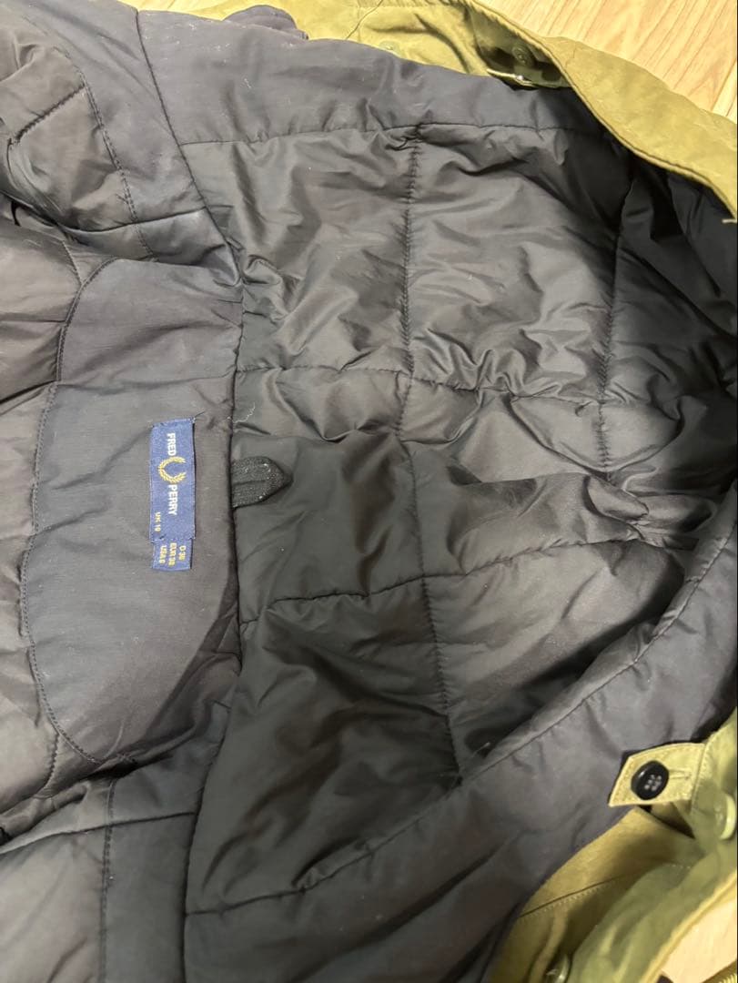 フレッドペリー モッズコート J9121 フィッシュテールパーカー オリーブ