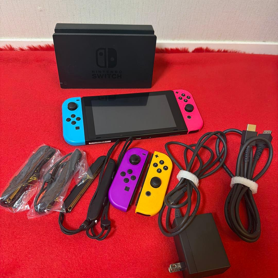 Nintendo Switch 本体 Joy-Con4本付き 動作確認済み