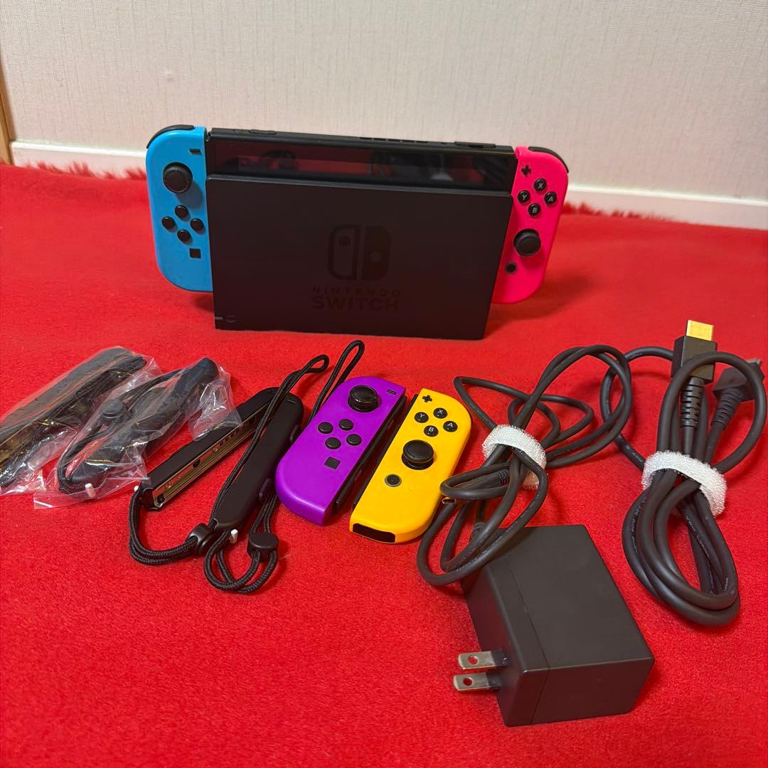Nintendo Switch 本体 Joy-Con4本付き 動作確認済み