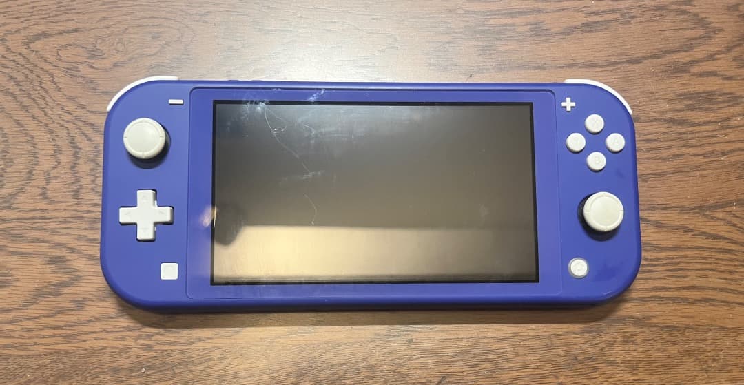 動作確認済み　充電ケーブル付きNintendo Switch lite ブルー