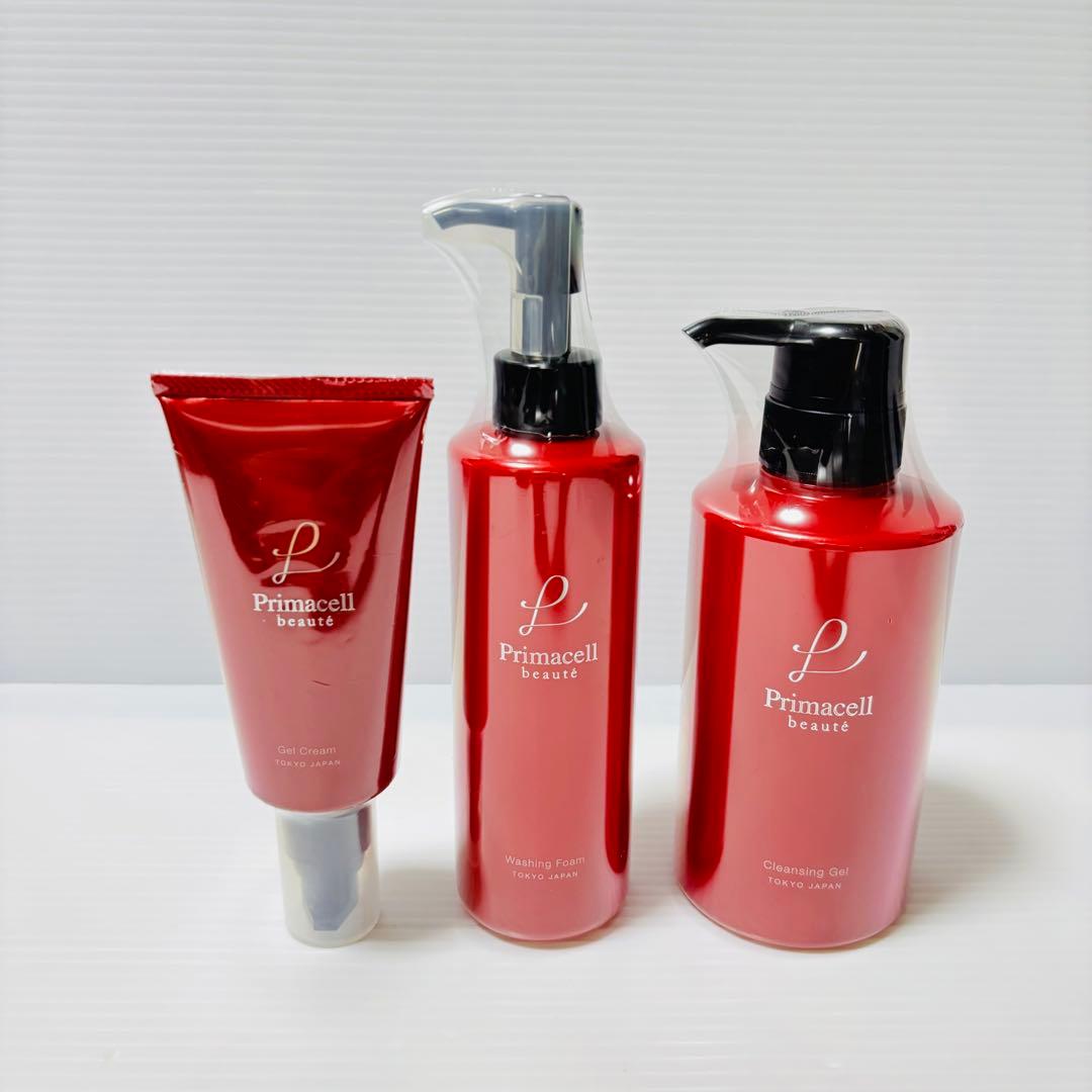 【未使用品】プリマセル⭐︎クレンジングジェル、ウォッシングフォーム、ジェルクリーム