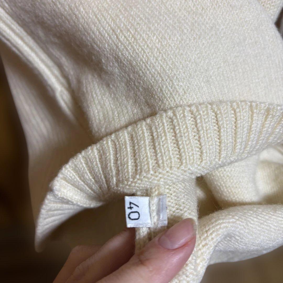 Cruciani クルチアーニ ウール　ジップ アップ ニット　ドライバーズ