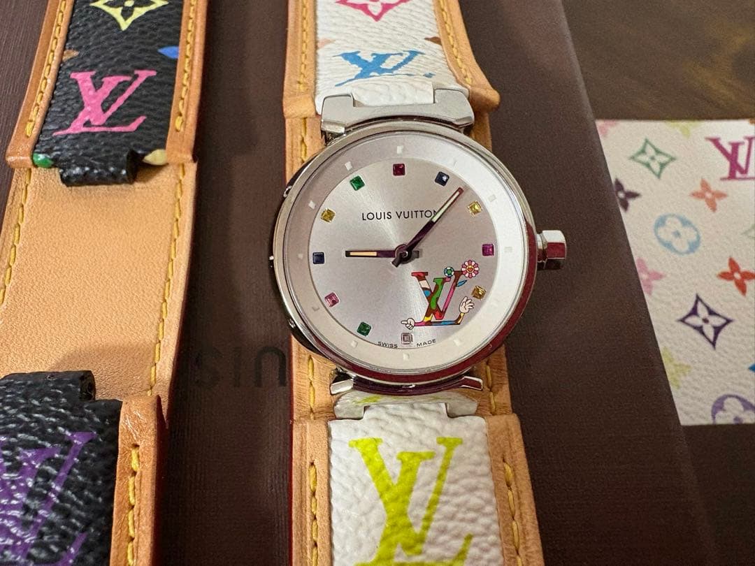 【桜餅さま専用です！】ルイヴィトン 村上隆コラボ タンブール ラブモノグラム