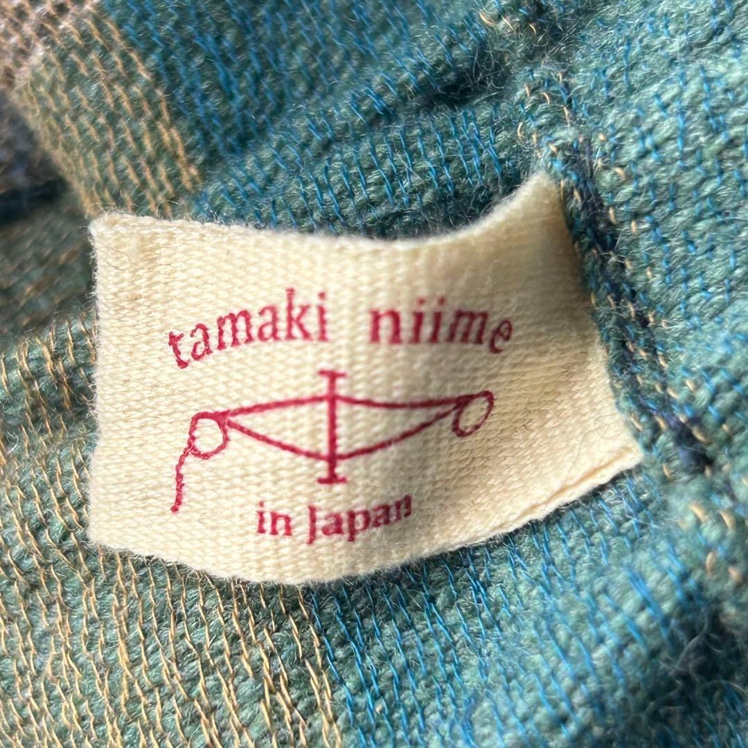 ゆ*こ様 tamaki niime タマキニイメ　ウールパンツ　グリーン系