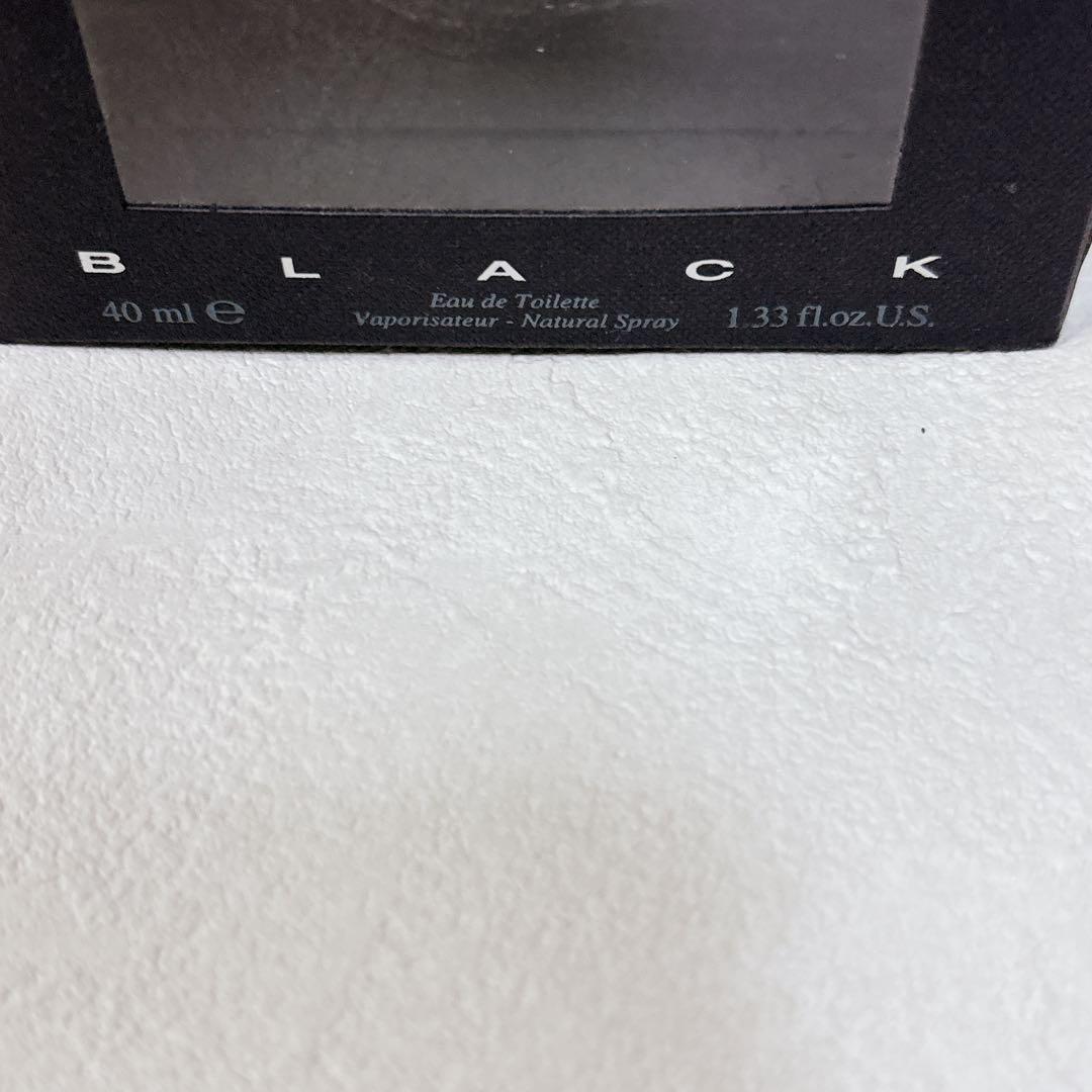 【廃盤・箱付】BVLGARI ブラック EDT 40ml 残量9割