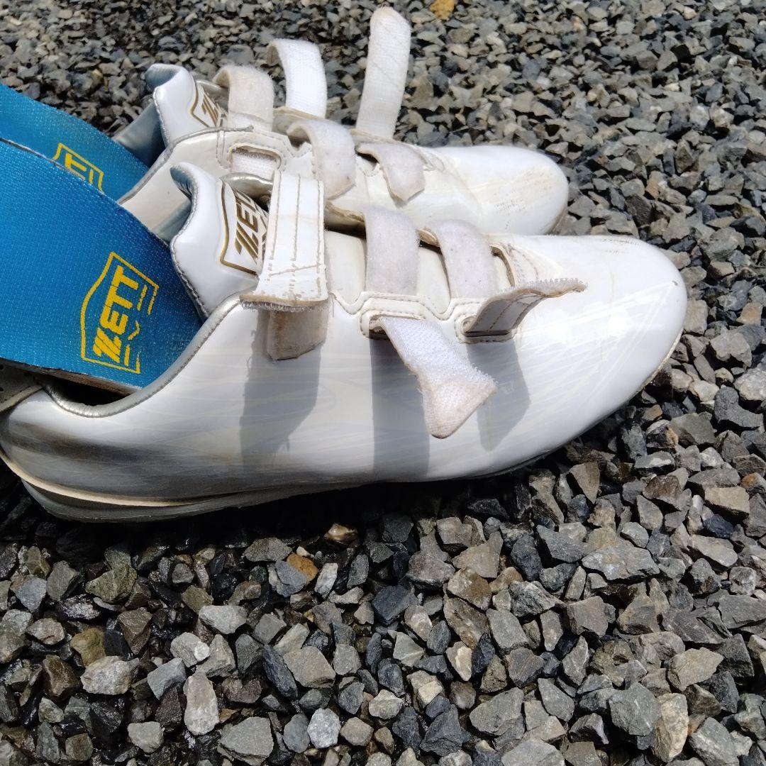 ZETT BSR2207WMB-1111野球スパイク 埋込みスパイク26.5cm