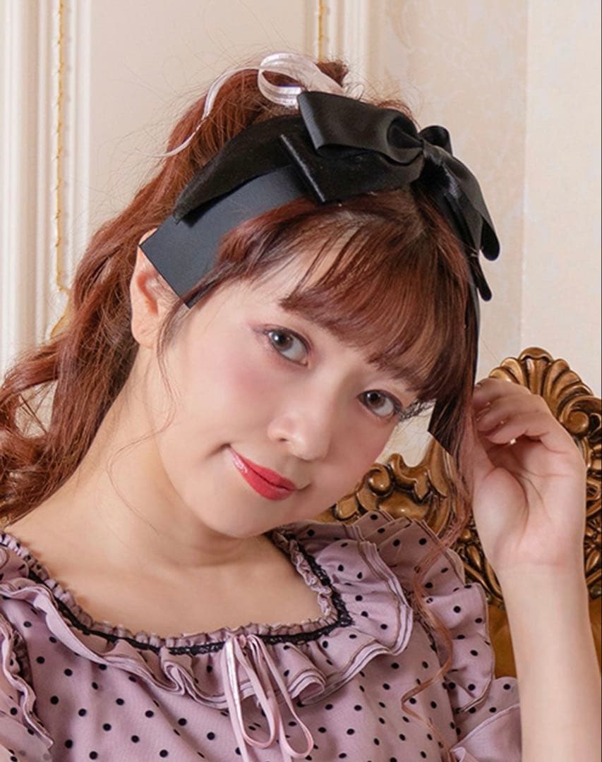 新品未使用 マリアピピ maria pipi リボンカチューシャ 全4色セット