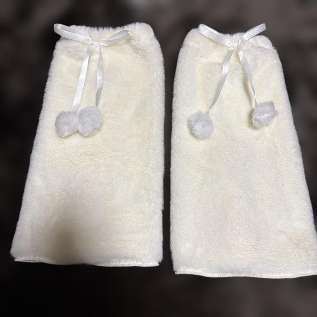 Malymoon コスプレ サンタ クリスマス 猫 ネコ耳 キャット ホワイト