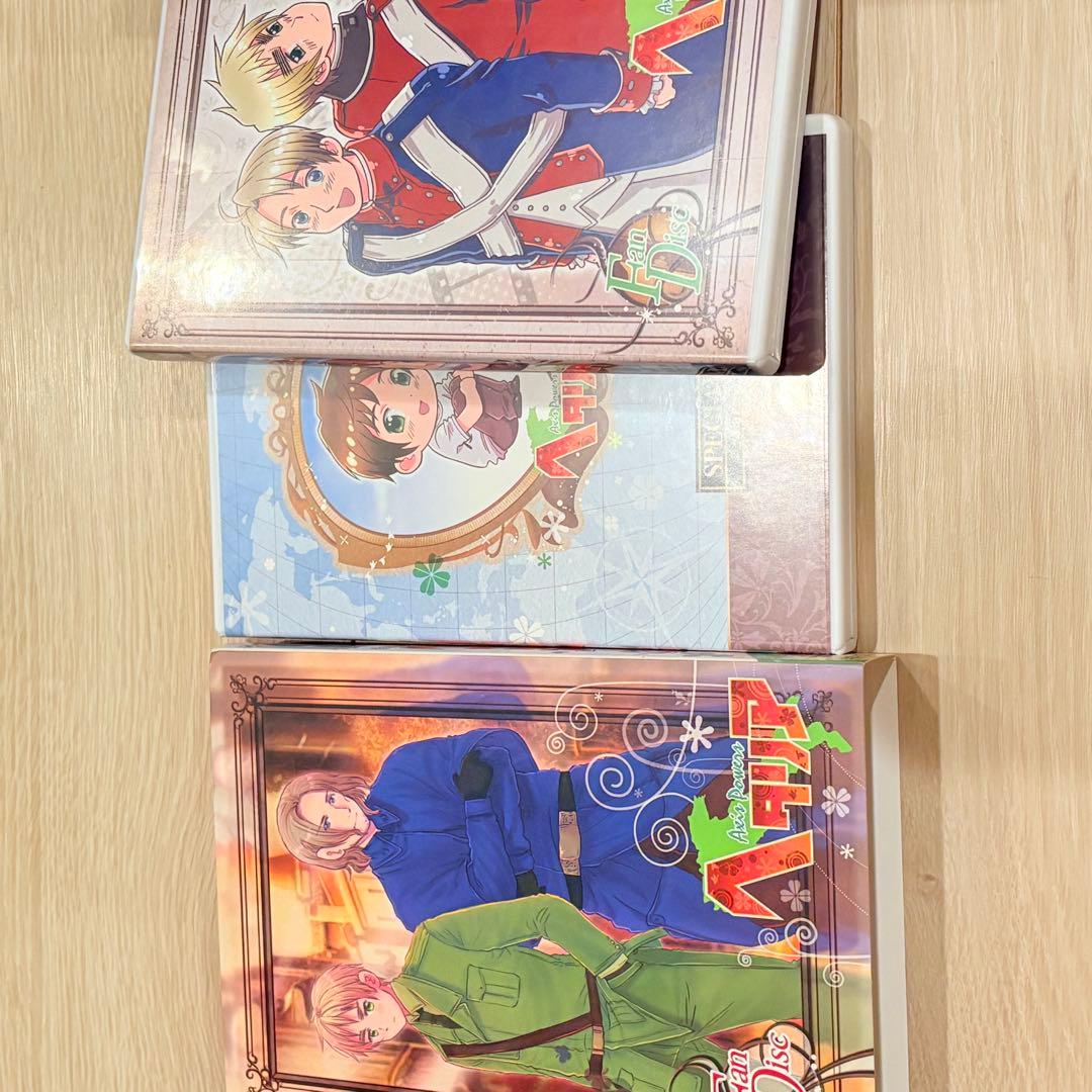 【特典付き】APヘタリアdvd vol.1〜8〈初回限定版〉・fandisc