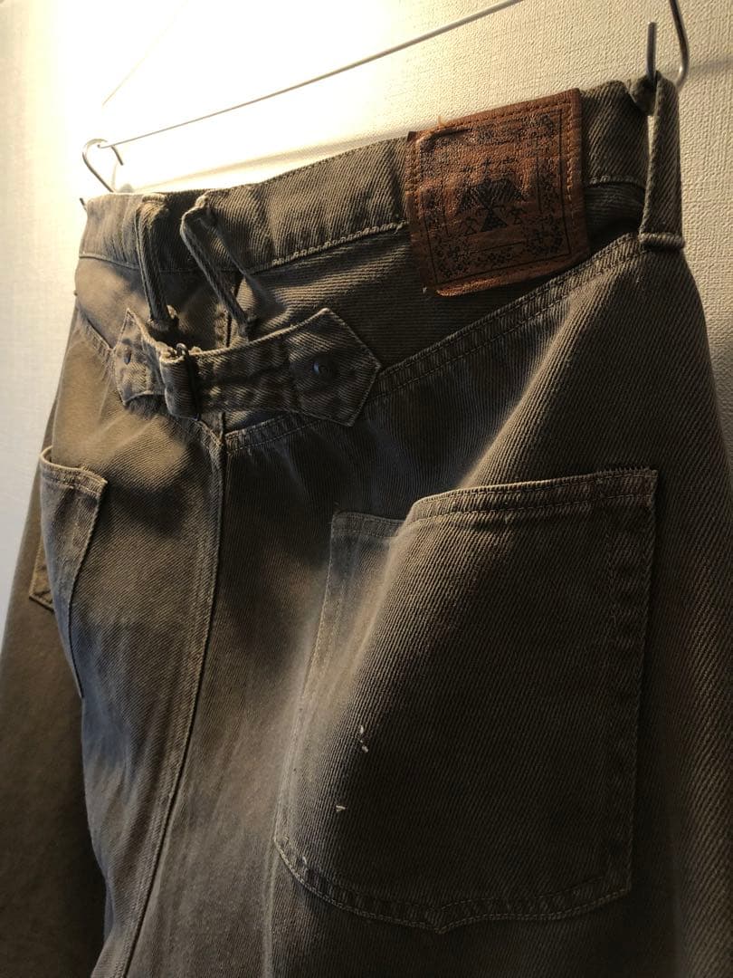 KAPITAL キャピタル　パンツ　オリーブ