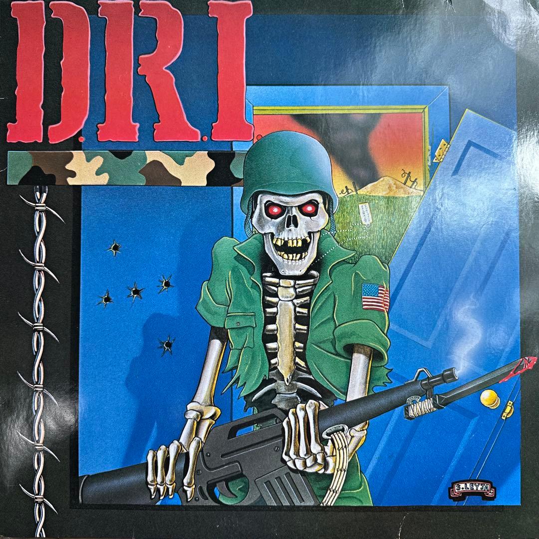 【超希少】D.R.I. 『Dirty Rotten LP』