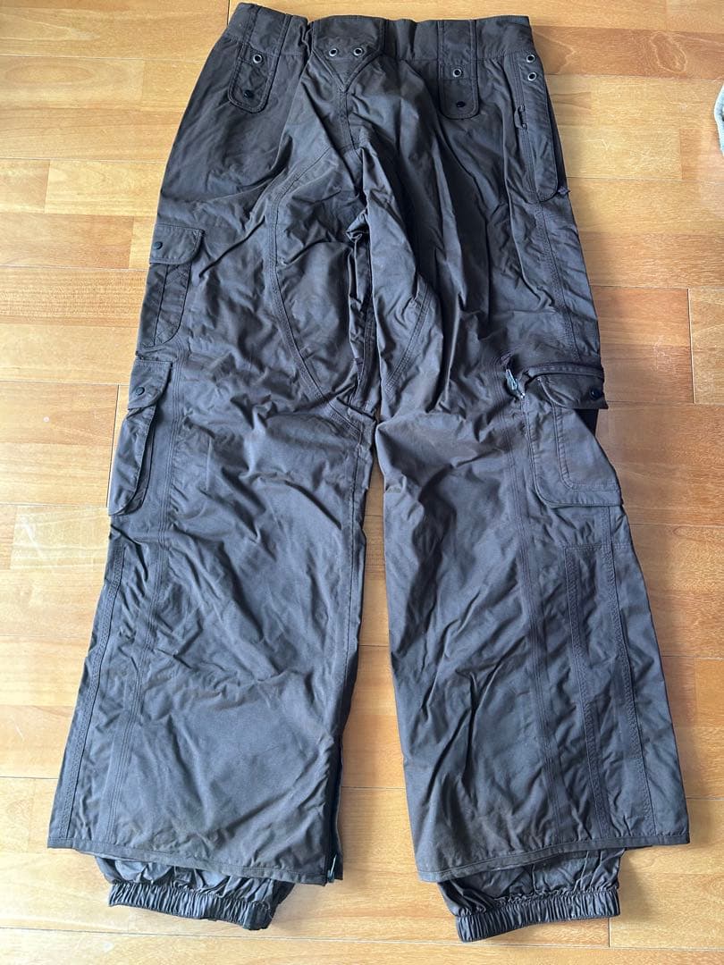 Burton チェック柄ジャケットとブラウンパンツセット