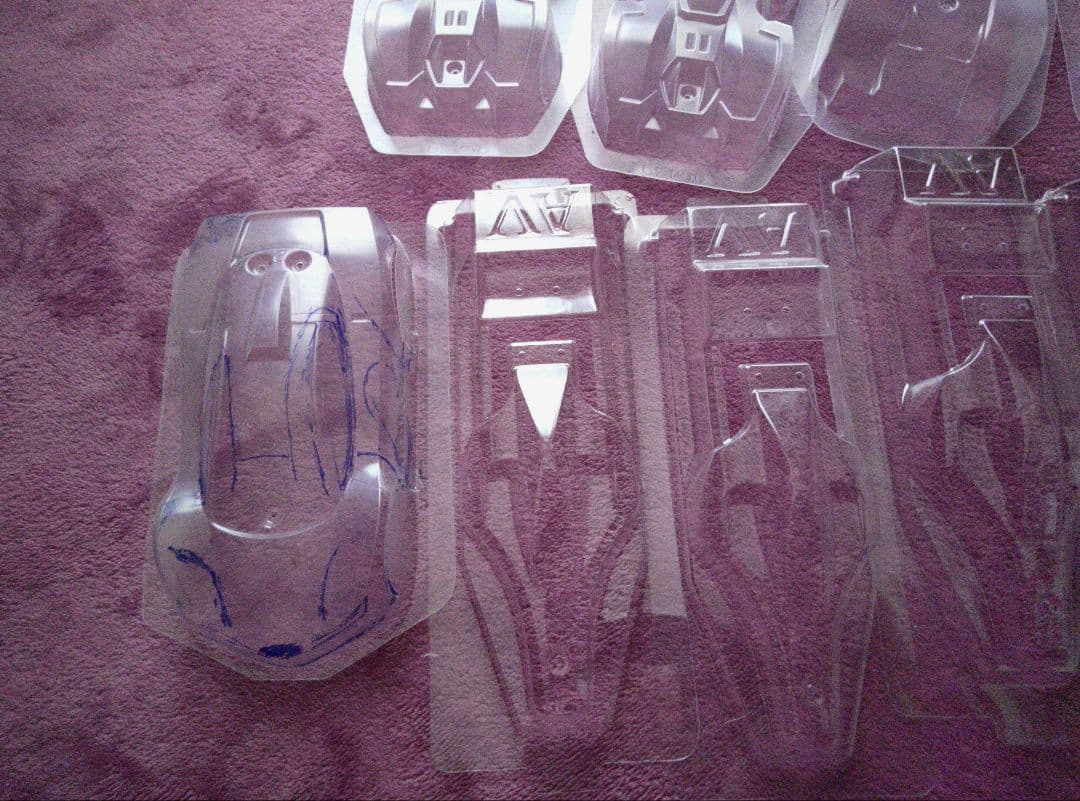 【引退】ミニ四駆 クリヤー ボディ ポリカ 20枚セット