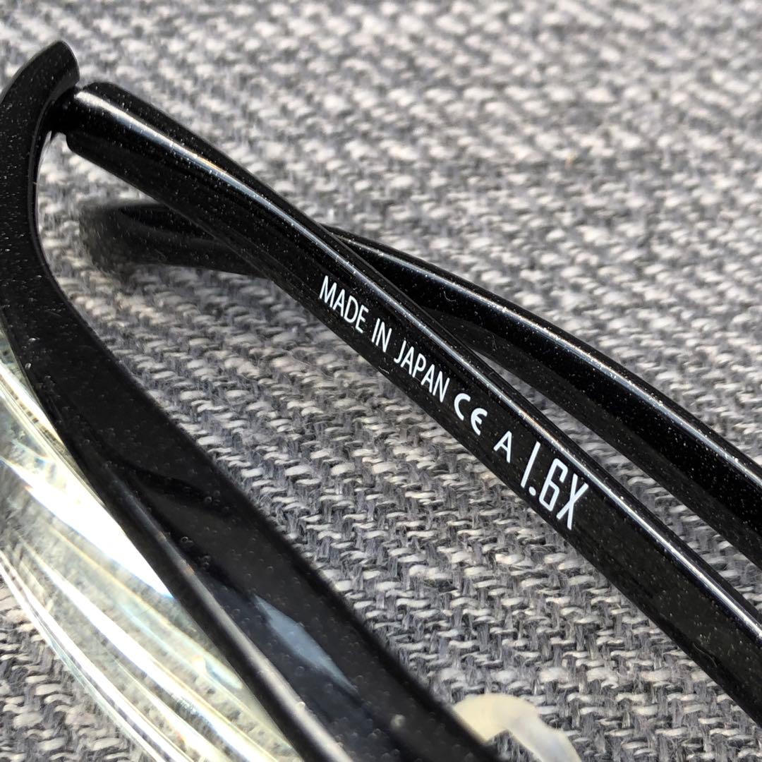 ハズキルーペ 3点セット ブラック パープル 大 中 小 1.6 拡大鏡