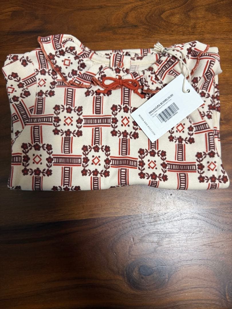 Misha & Puff mto 花鉄ロンパース