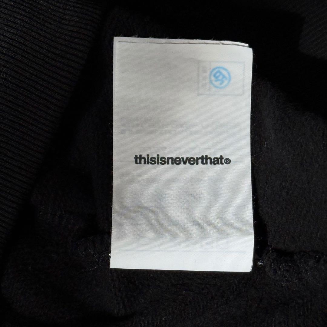 【定番】thisisneverthat ロゴスウェット 韓国ストリート 裏起毛