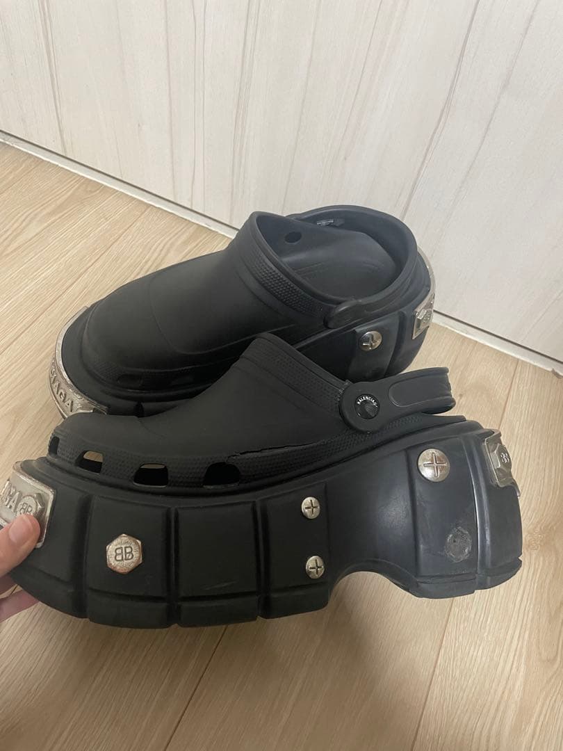 正規品　balenciaga ハードクロックス　41 Hard Crocs