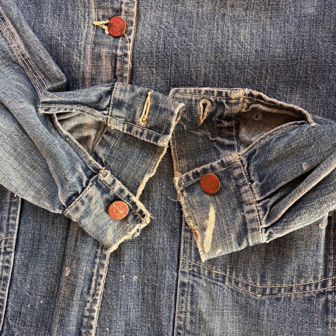 40s 50s White stag RANCH TOGS カバーオール