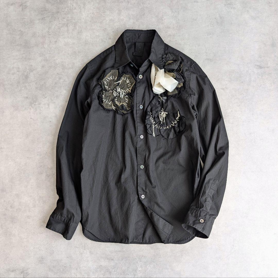 TAO COMME des GARCONS コサージュ デザインシャツ タオ