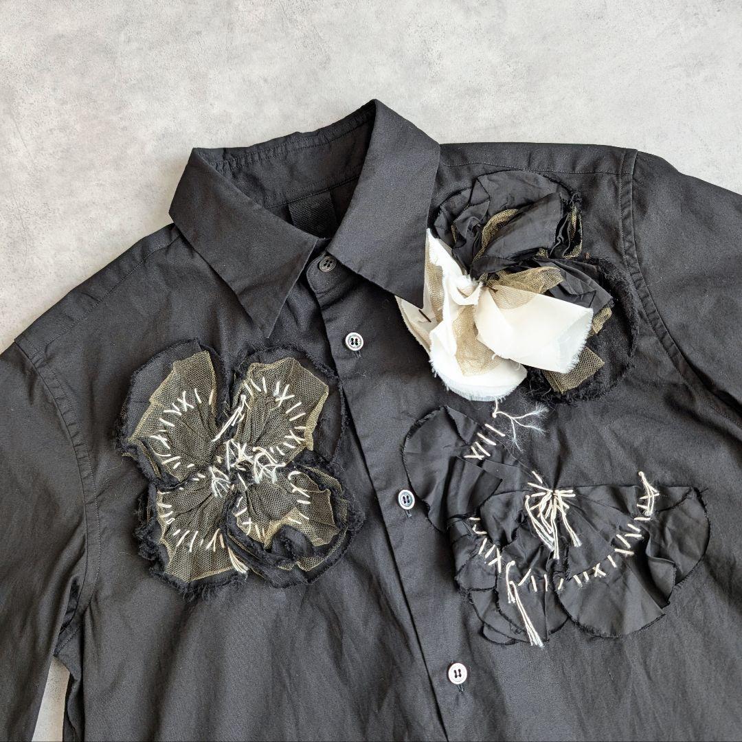 TAO COMME des GARCONS コサージュ デザインシャツ タオ