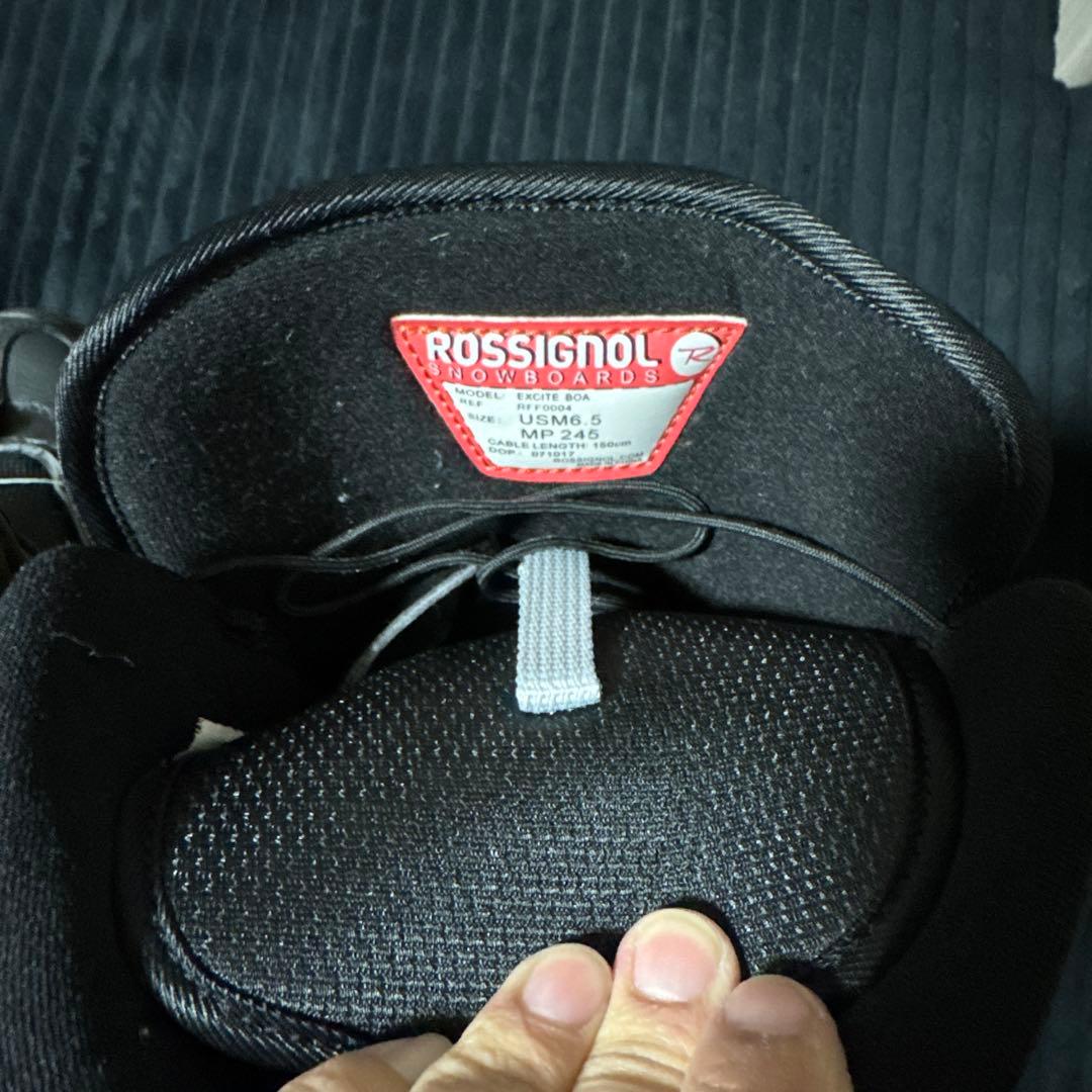 美品　スノーボードブーツ ブラック24.5