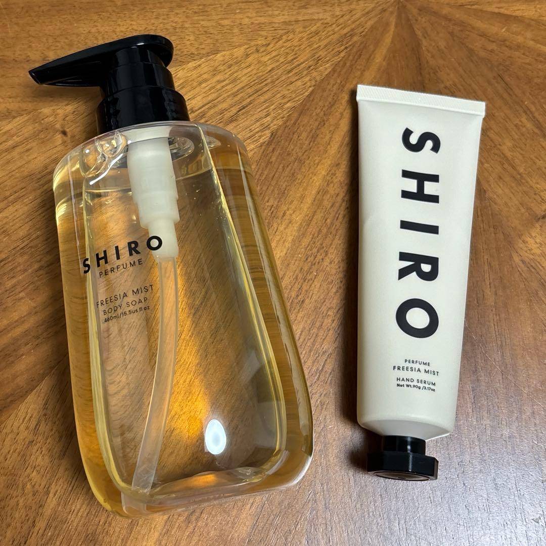 ボディソープ SHIRO FREESIA MIST BODY SOAP&HAND SERUM