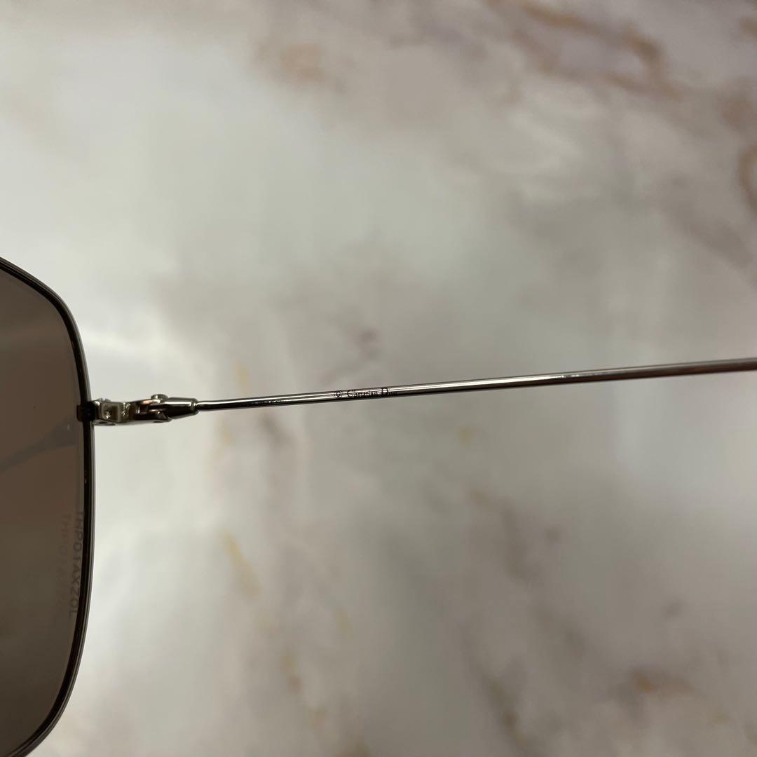 dior ディオール スクエア Y2K メタル モード サングラス ケース付き