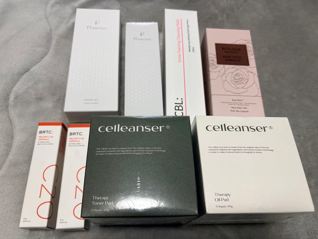 ぞうねこちゃんねる 韓国スキンケア プラミネ 8点セット まとめ売り 新品未開封