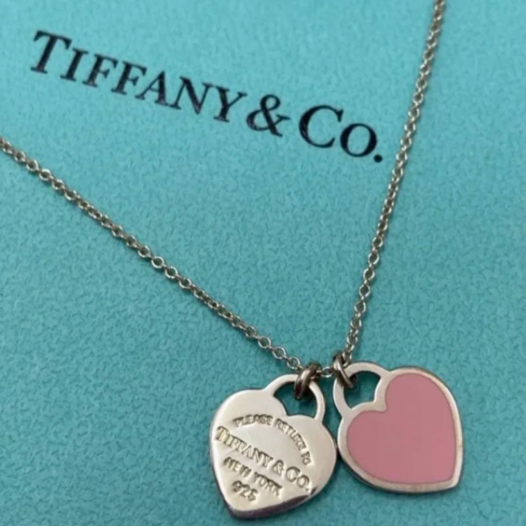 TIFFANY＆ Co. リターントゥダブルハートペンダント　 SV925