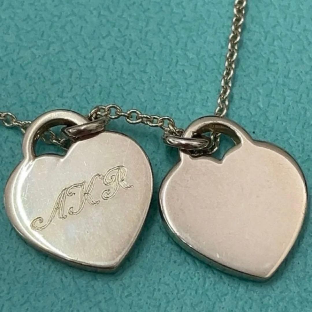 TIFFANY＆ Co. リターントゥダブルハートペンダント　 SV925
