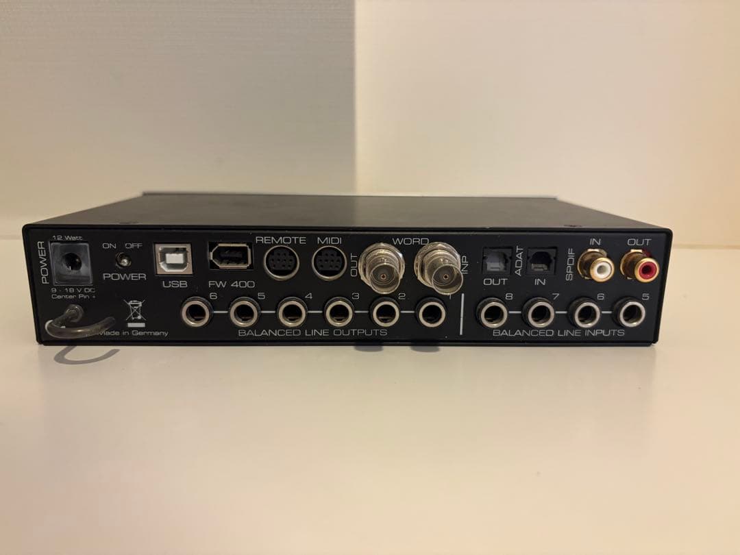 RME Fireface UCX オーディオインターフェース