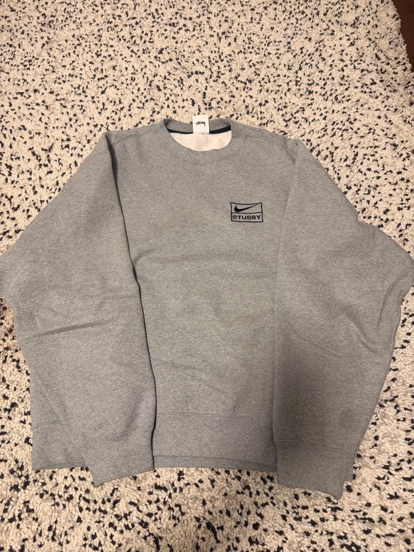 Nike Stussyグレー スウェット Sサイズ